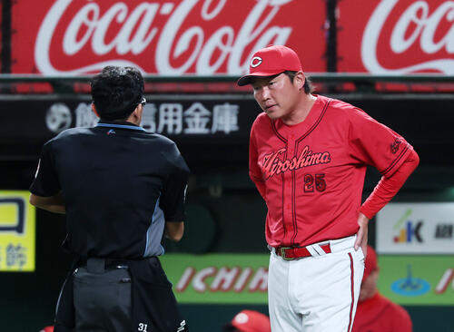 【広島】新井監督、先制直後に逆転許したターノックに「四球と死球もったいなかった」／一問一答