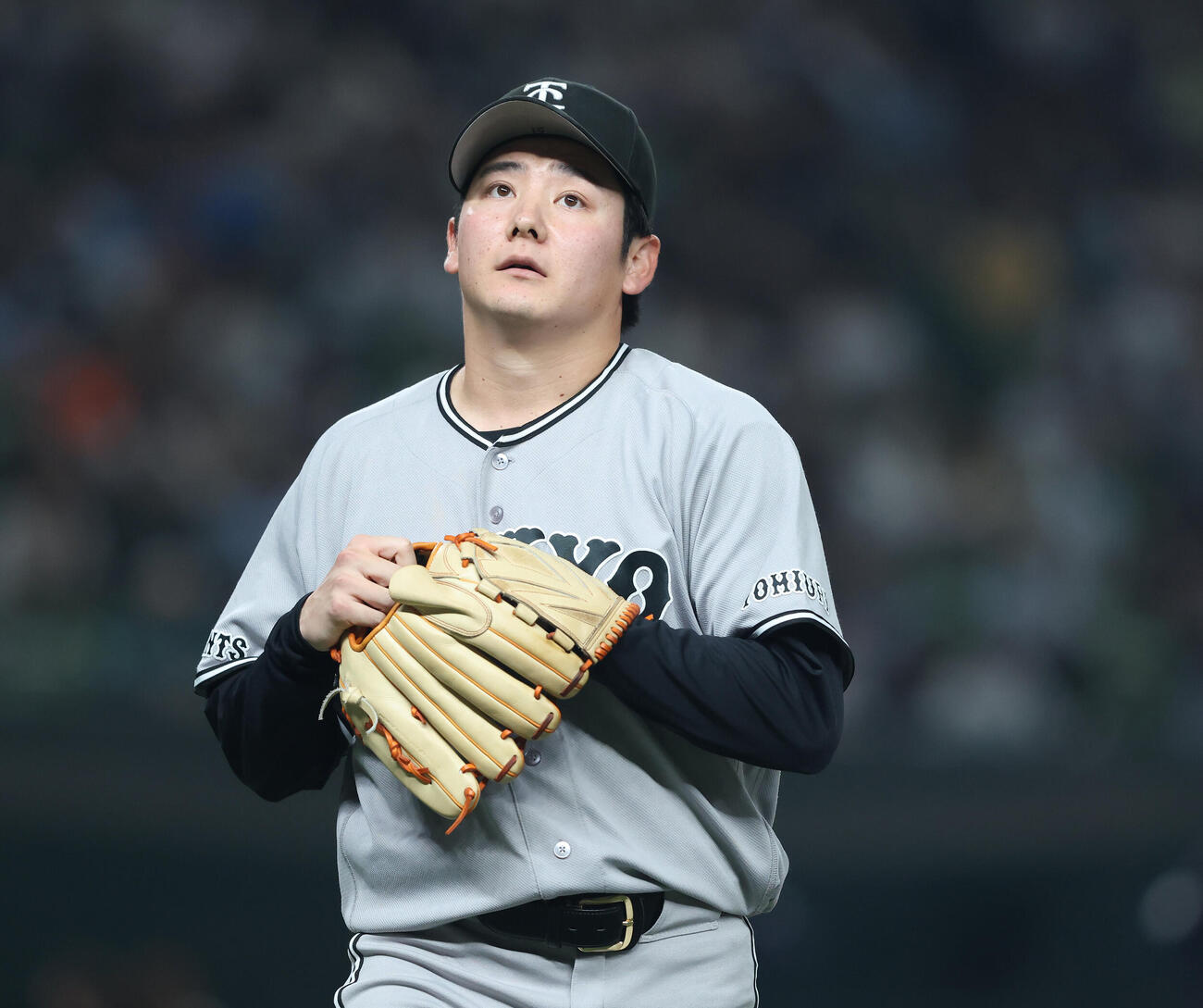 西武対巨人　3回裏を3者凡退に抑える竹丸和幸（撮影・河田真司）