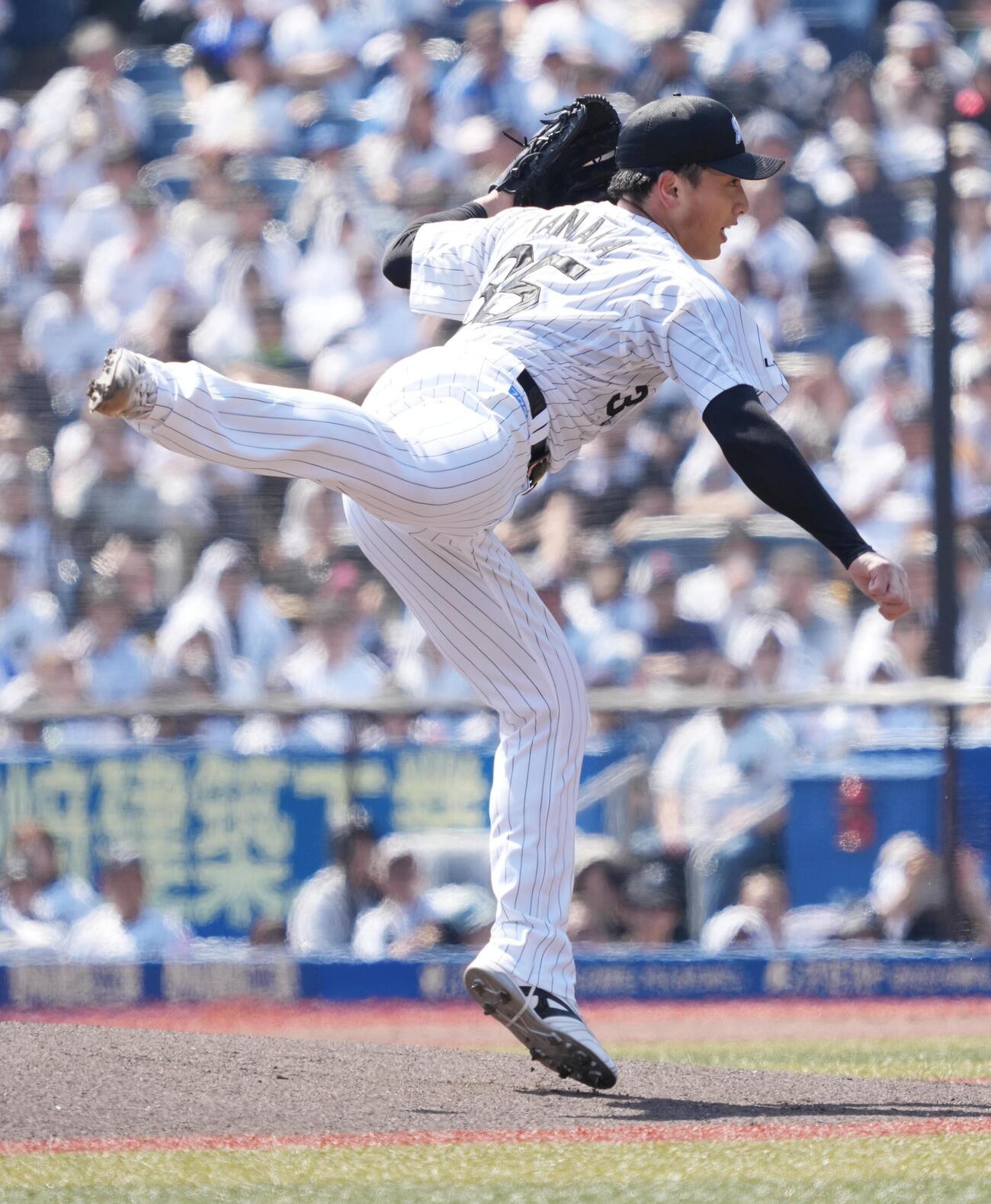 ロッテ対DeNA　ロッテ先発の田中晴也（撮影・小沢裕）　
