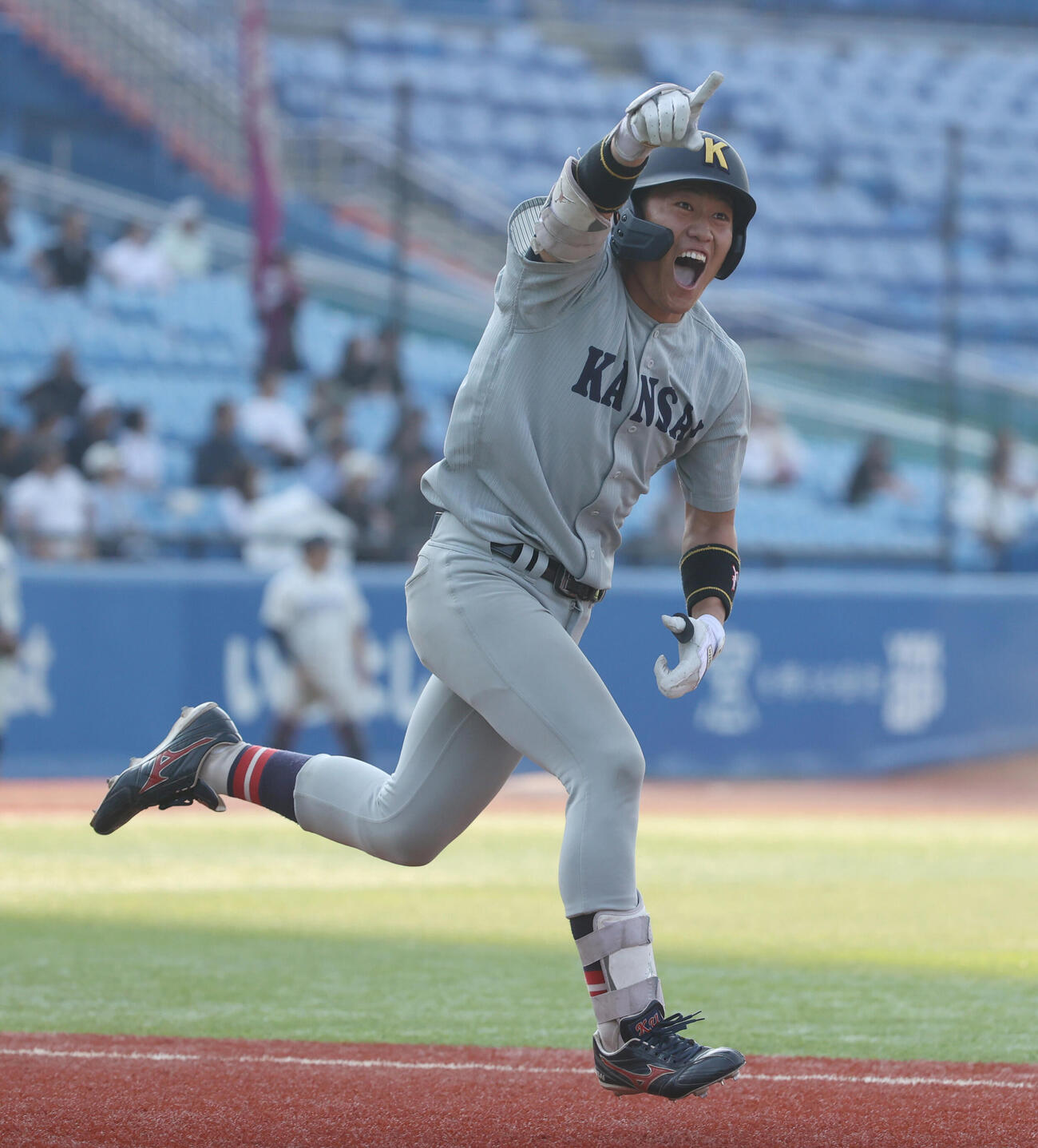 国学院大対関大　先発した関大・米沢友翔（撮影・柴田隆二）