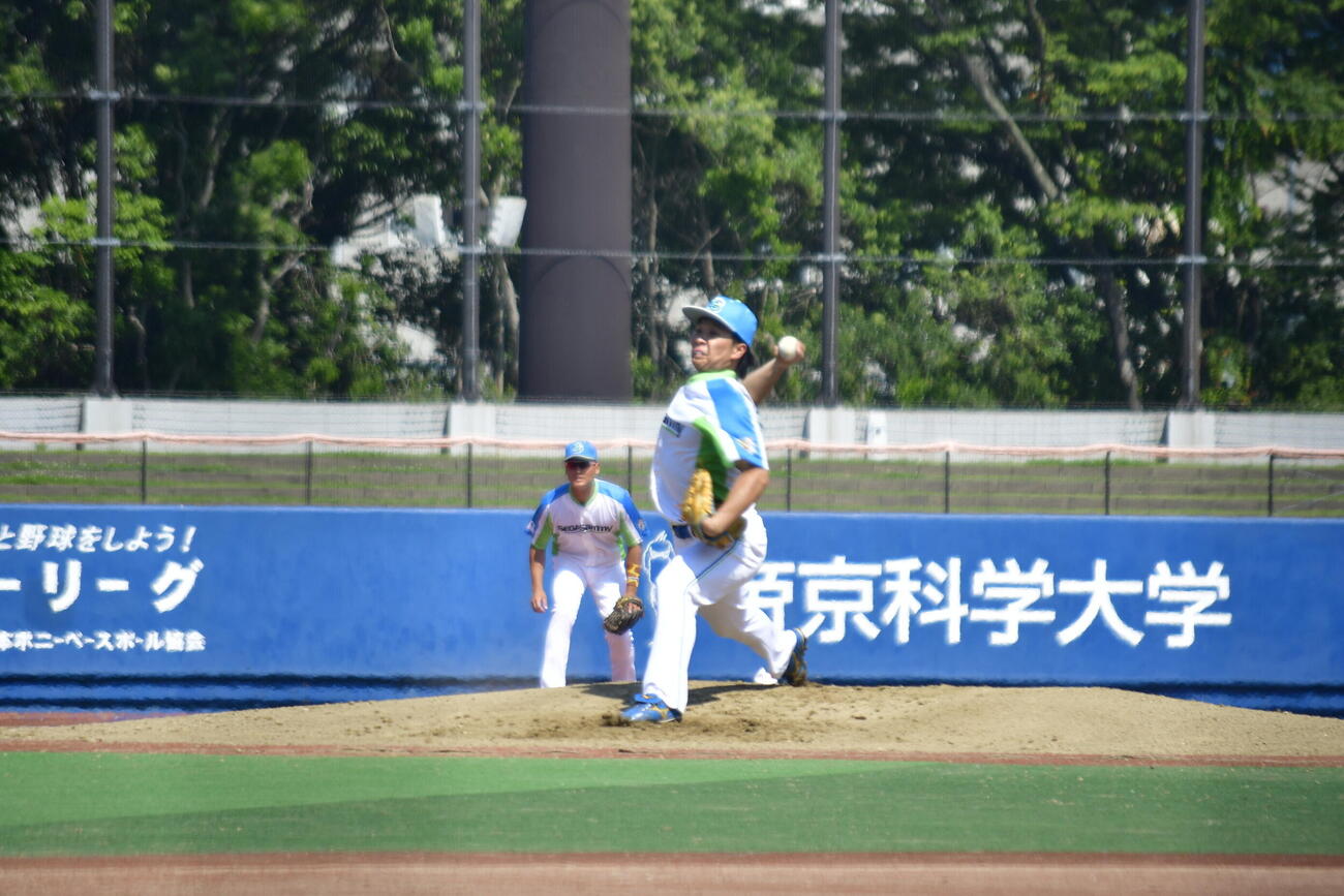 先発したセガサミーの樫村（撮影・平山連）