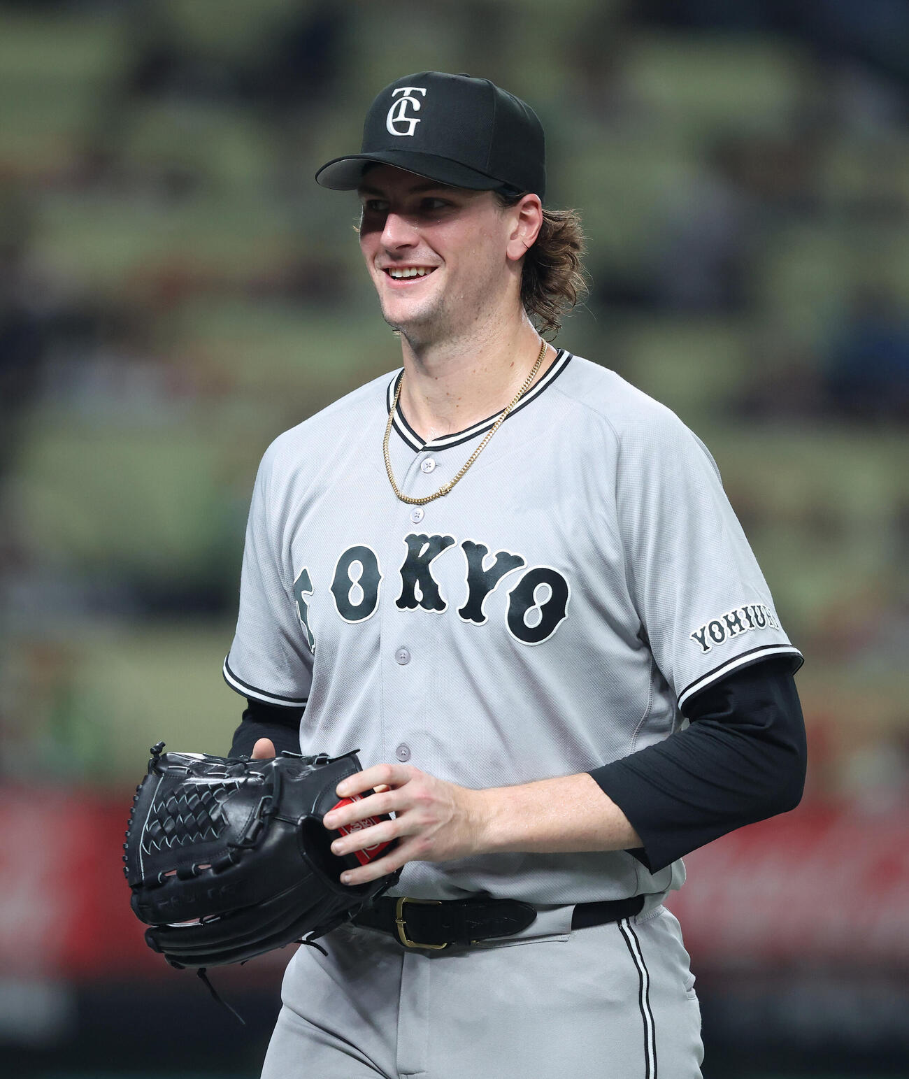 交流戦　西武対巨人　4回裏を抑えるウィットリー（撮影・河田真司）