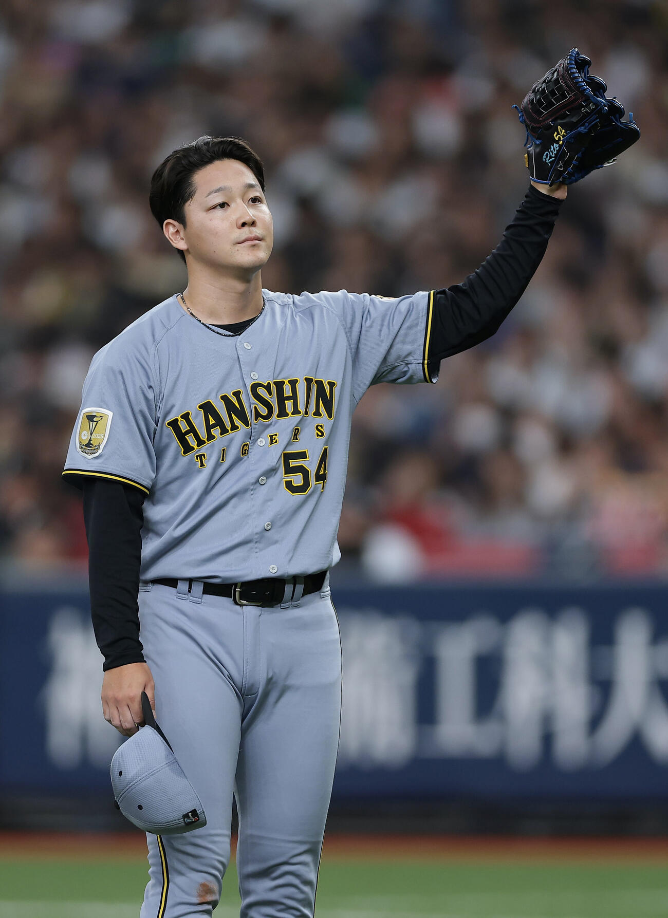 オリックス対阪神　7回裏オリックス1死三塁、若月健矢の二ゴロ野選で同点を許した木下里都（撮影・前田充）