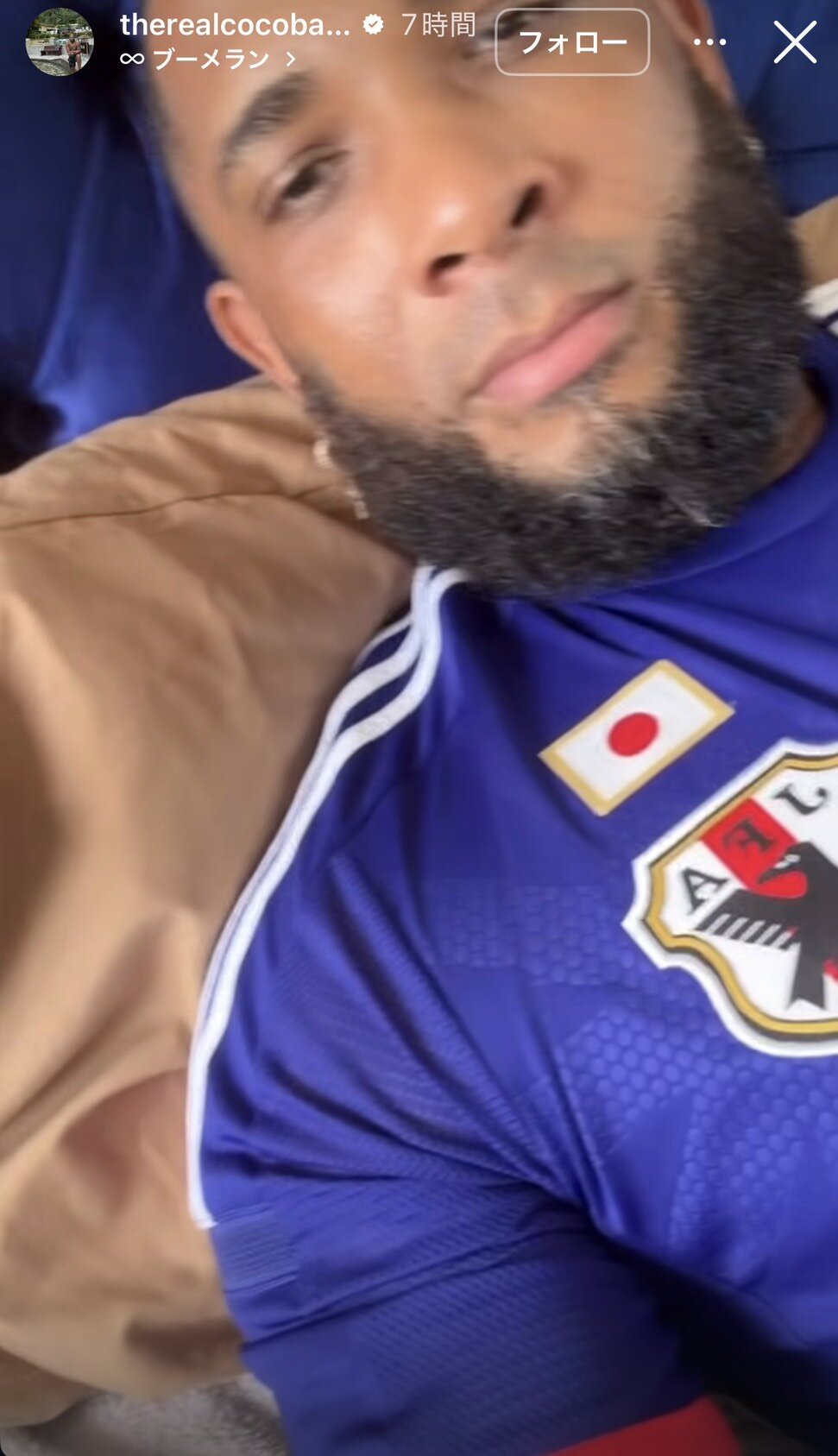 ウラディミール・バレンティン氏のインスタグラムから