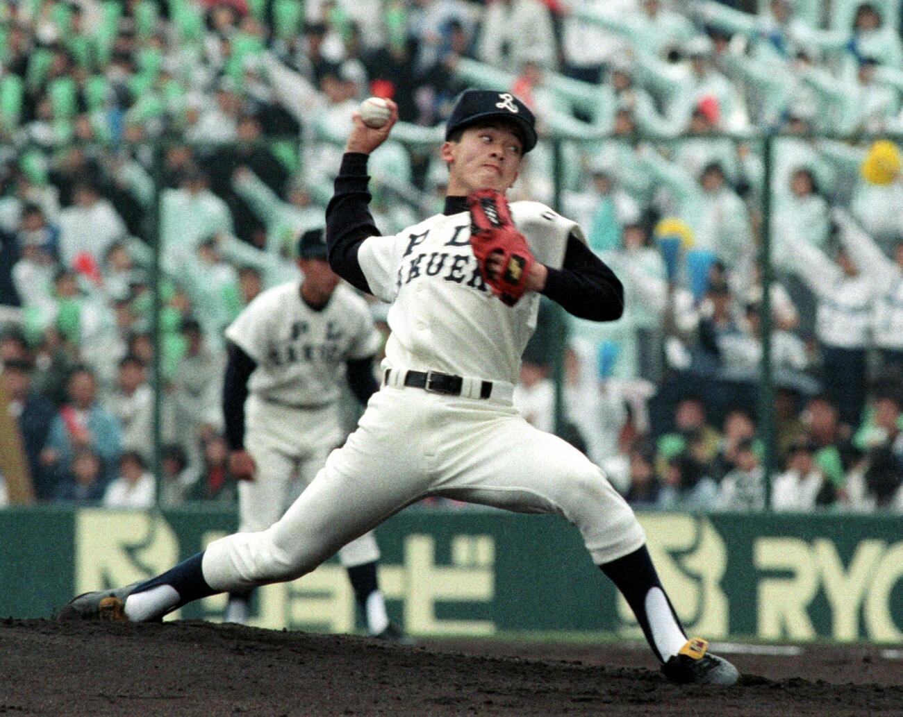 PL学園時代の松井稼頭央氏（1992年撮影）