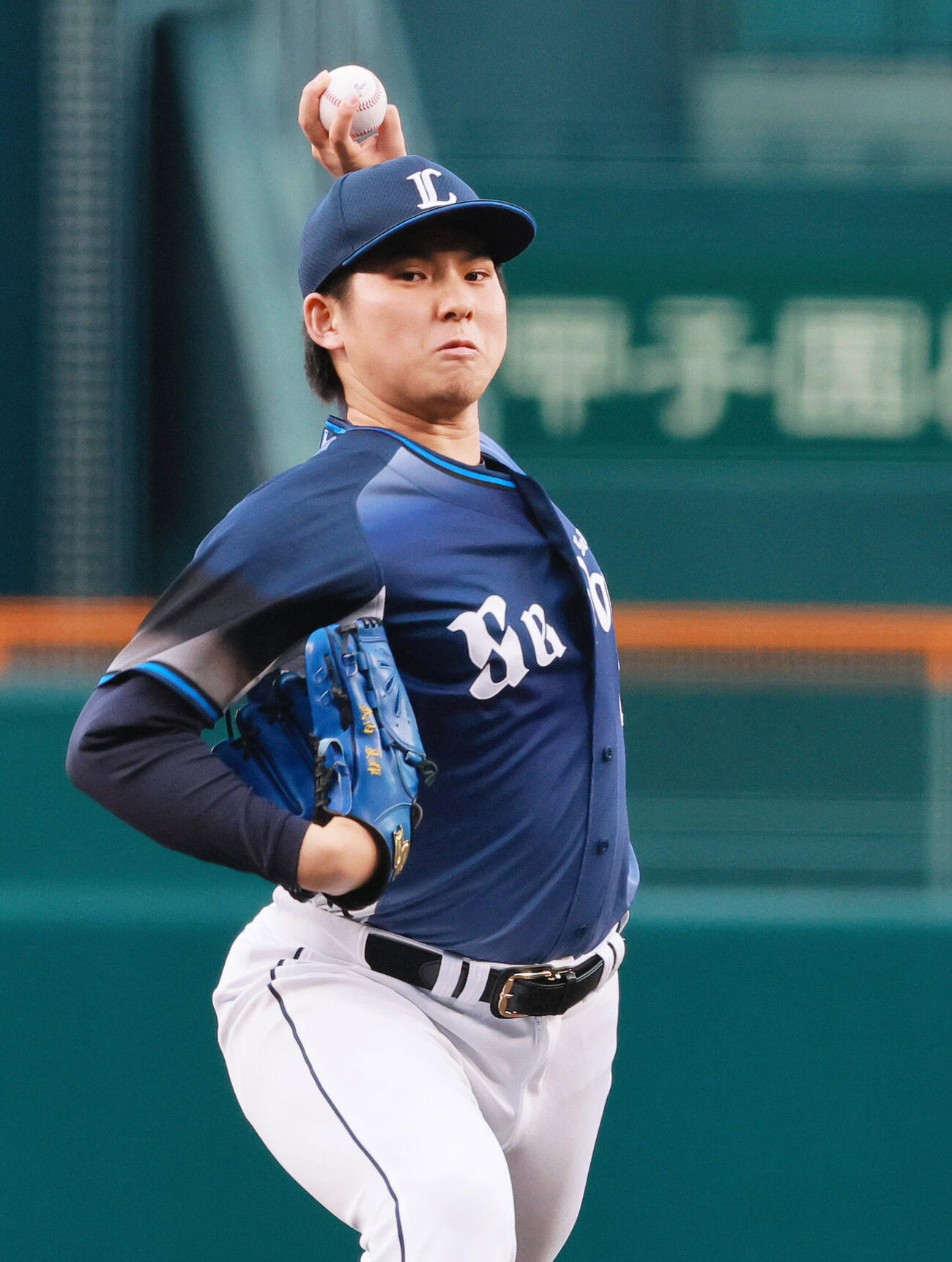 阪神対西武　西武先発の武内夏暉（撮影・上山淳一）＝2026年6月16日