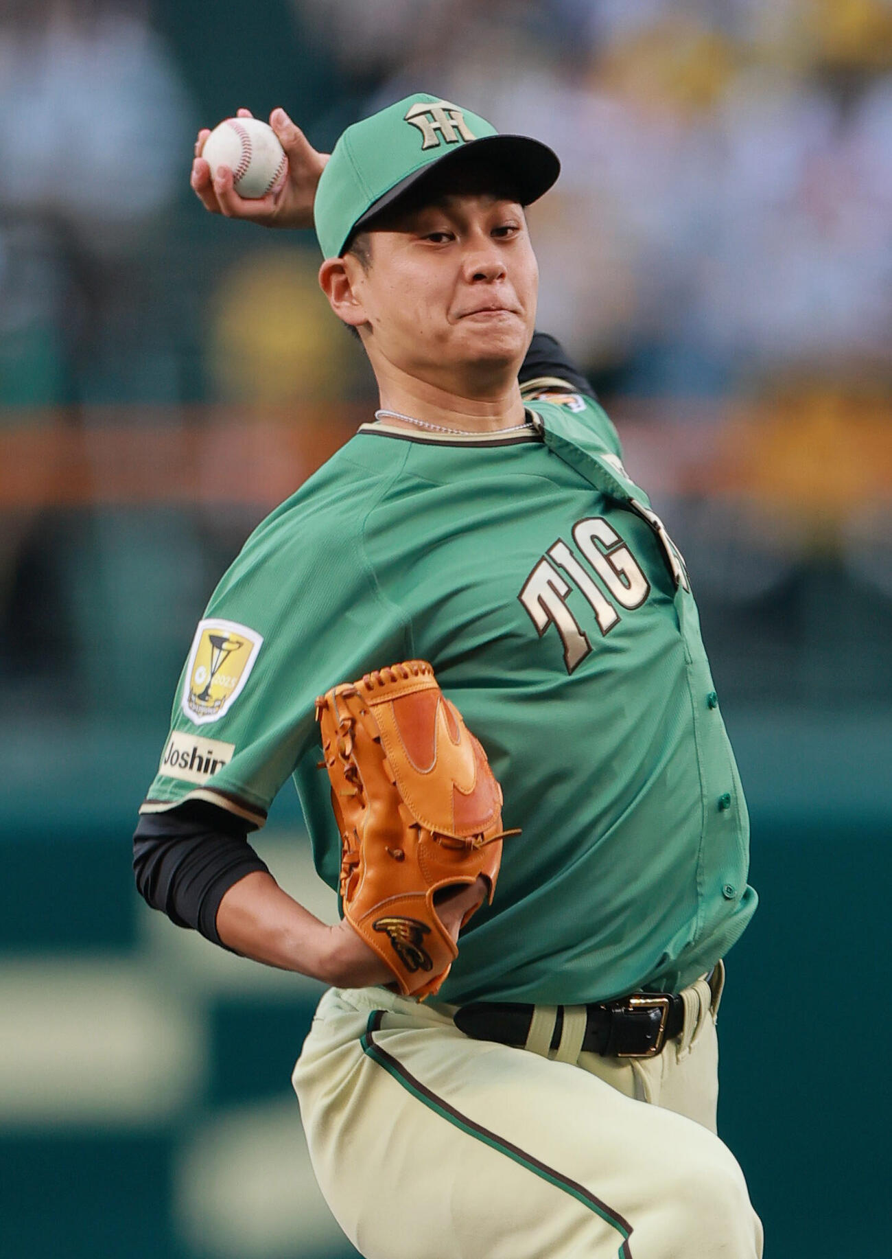 阪神対楽天　阪神先発の大竹耕太郎（撮影・上山淳一）