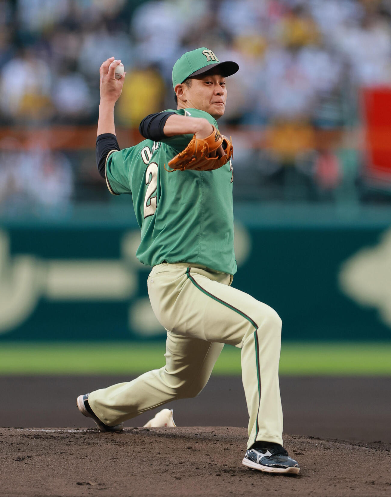 阪神対楽天　阪神先発の大竹耕太郎（撮影・上山淳一）