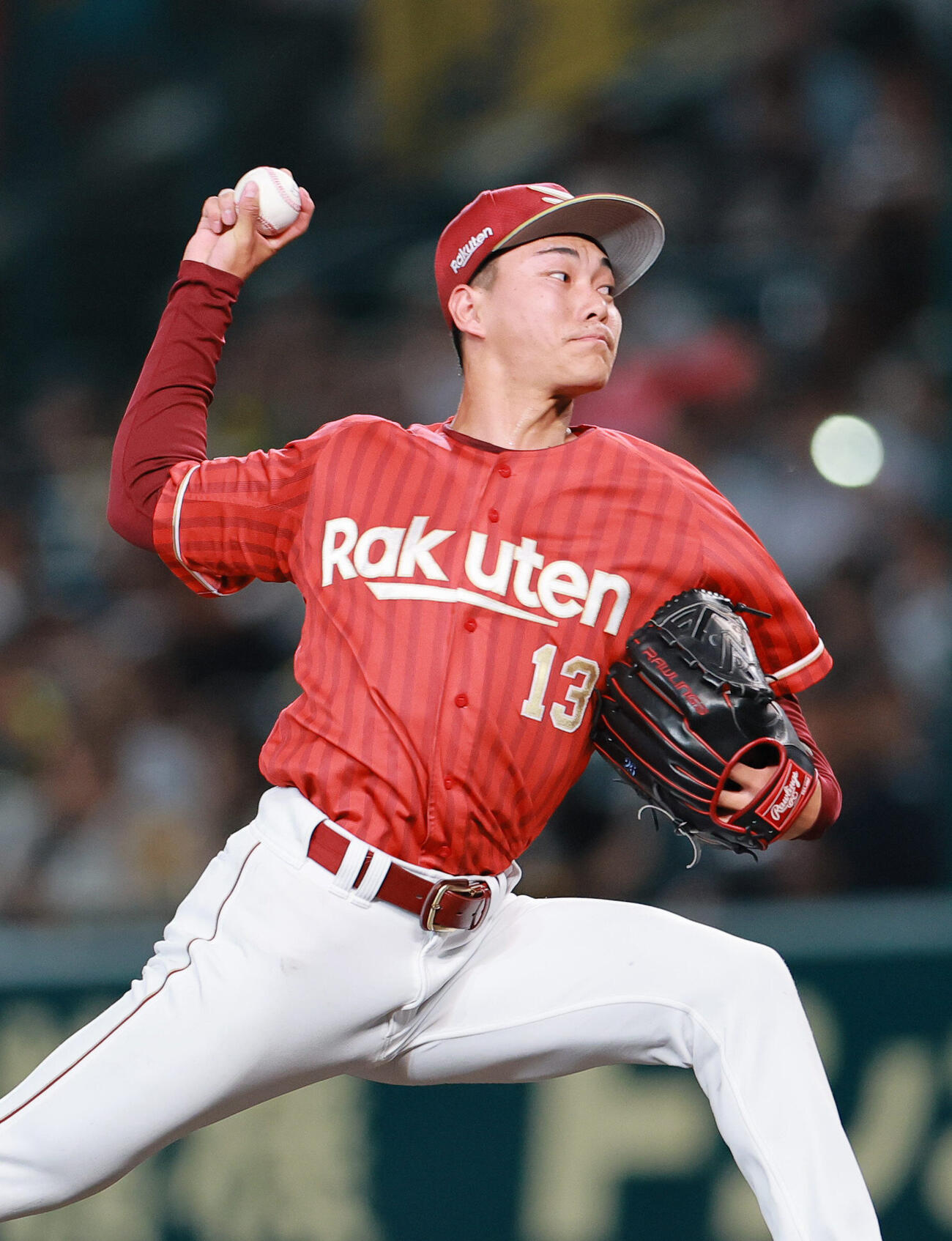 阪神対楽天　6回裏に登板する藤原聡大（撮影・上山淳一）