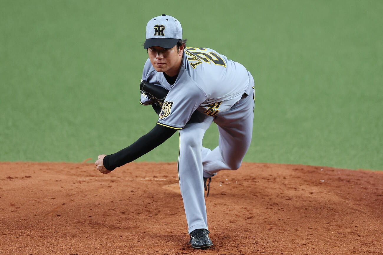 阪神高橋遥人（2026年6月13日撮影）
