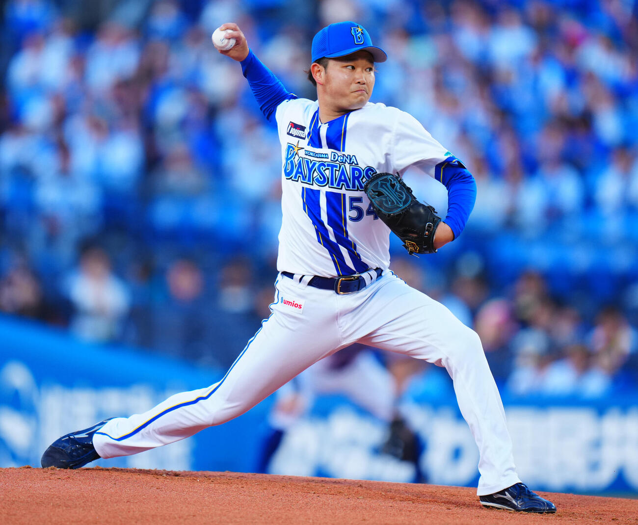 DeNA石田裕太郎（2026年6月3日撮影）