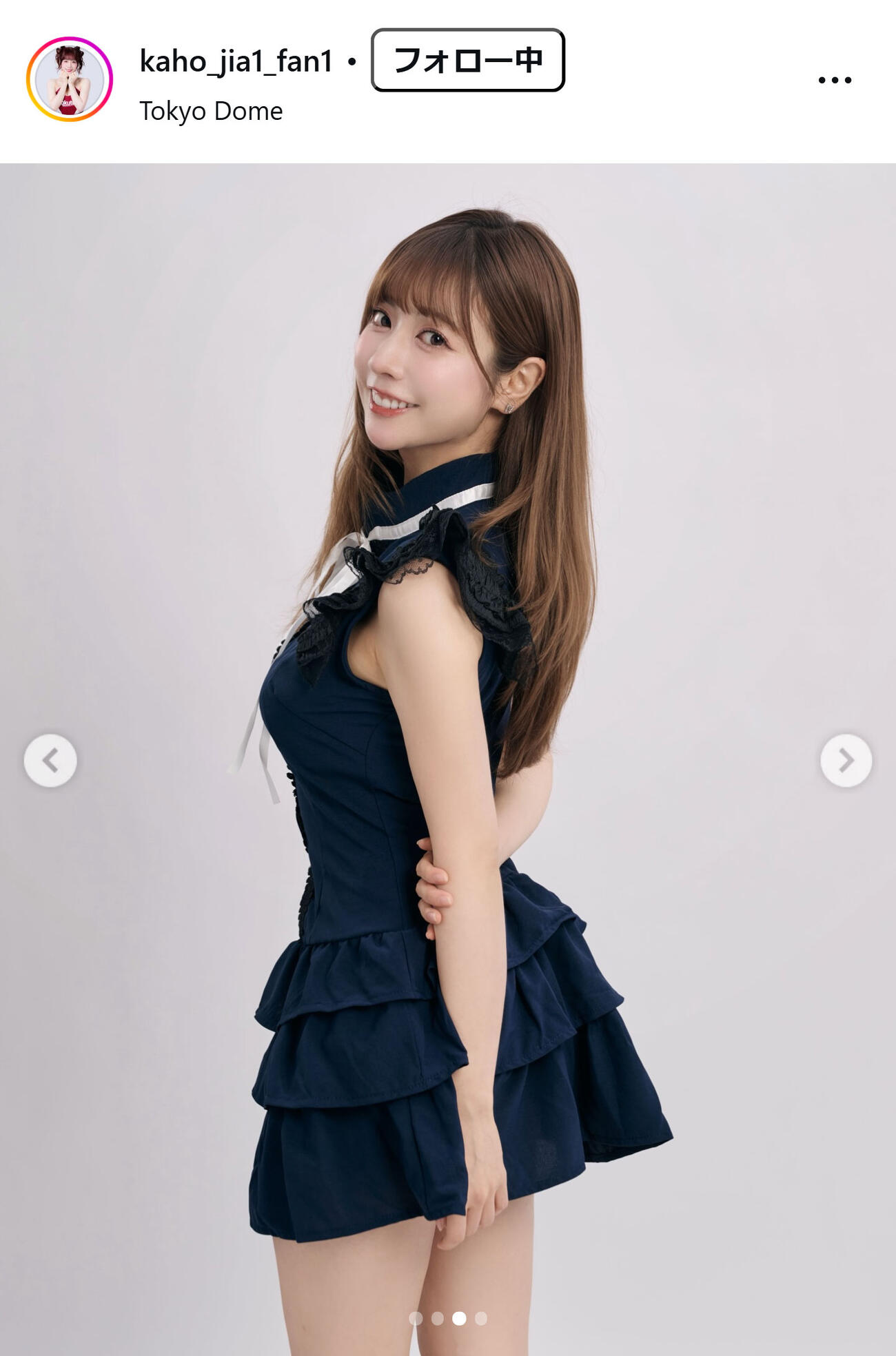 高橋佳帆のインスタグラムから