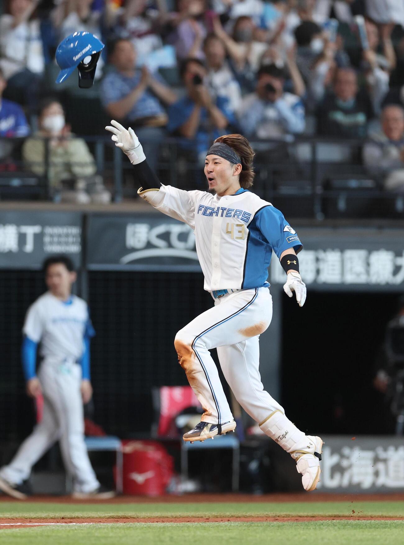 日本ハム水野達稀（2026年6月撮影）