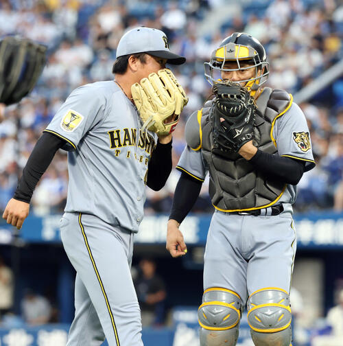 阪神】またまた荒れ模様のハマスタ 村上頌樹打たれ接戦に 4月は乱打戦2