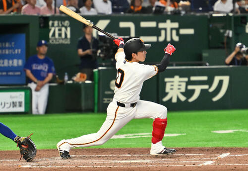 巨人】11年目の増田大輝がプロ初の猛打賞 今季初スタメンで起用に
