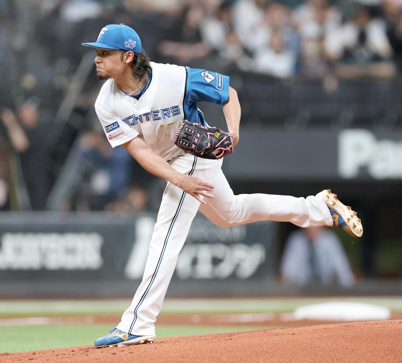 日本ハム対ソフトバンク　日本ハム先発の伊藤大海（撮影・黒川智章）