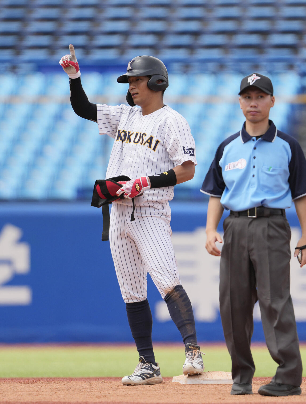 東日本国際大・黒田義信（2026年6月撮影）