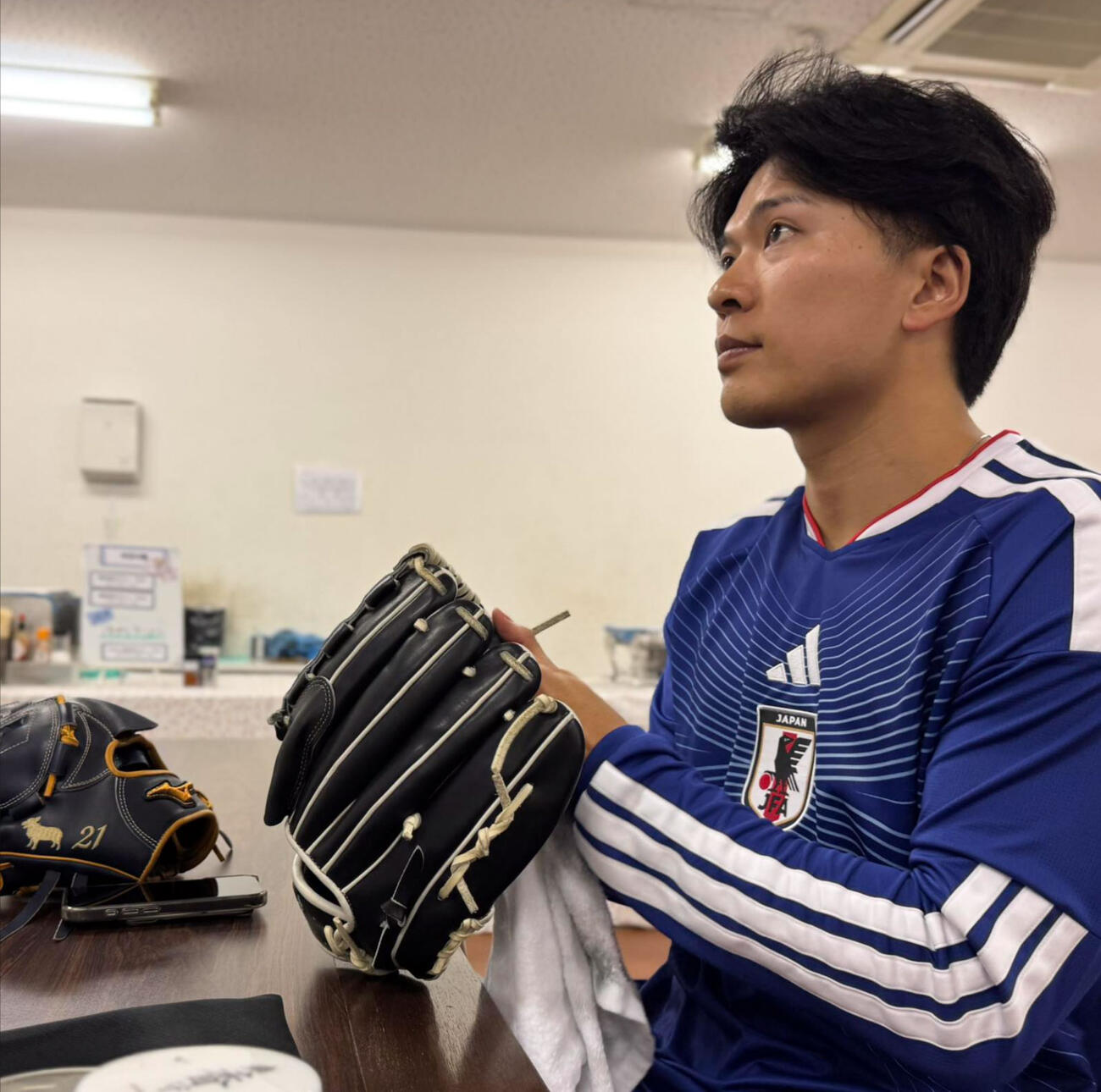 早川隆久（東北楽天ゴールデンイーグルスの公式Xから）
