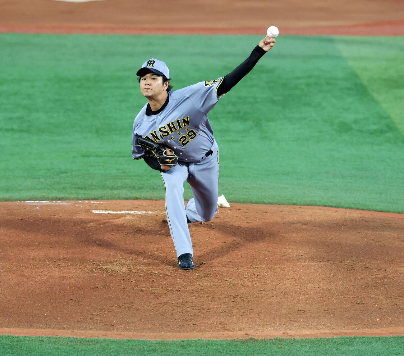 DeNA対阪神　阪神先発の高橋遥人（撮影・浅見桂子）