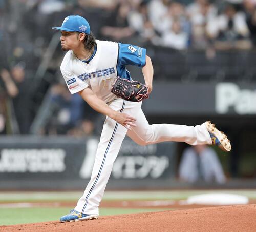 日本ハム伊藤大海(2026年6月撮影)