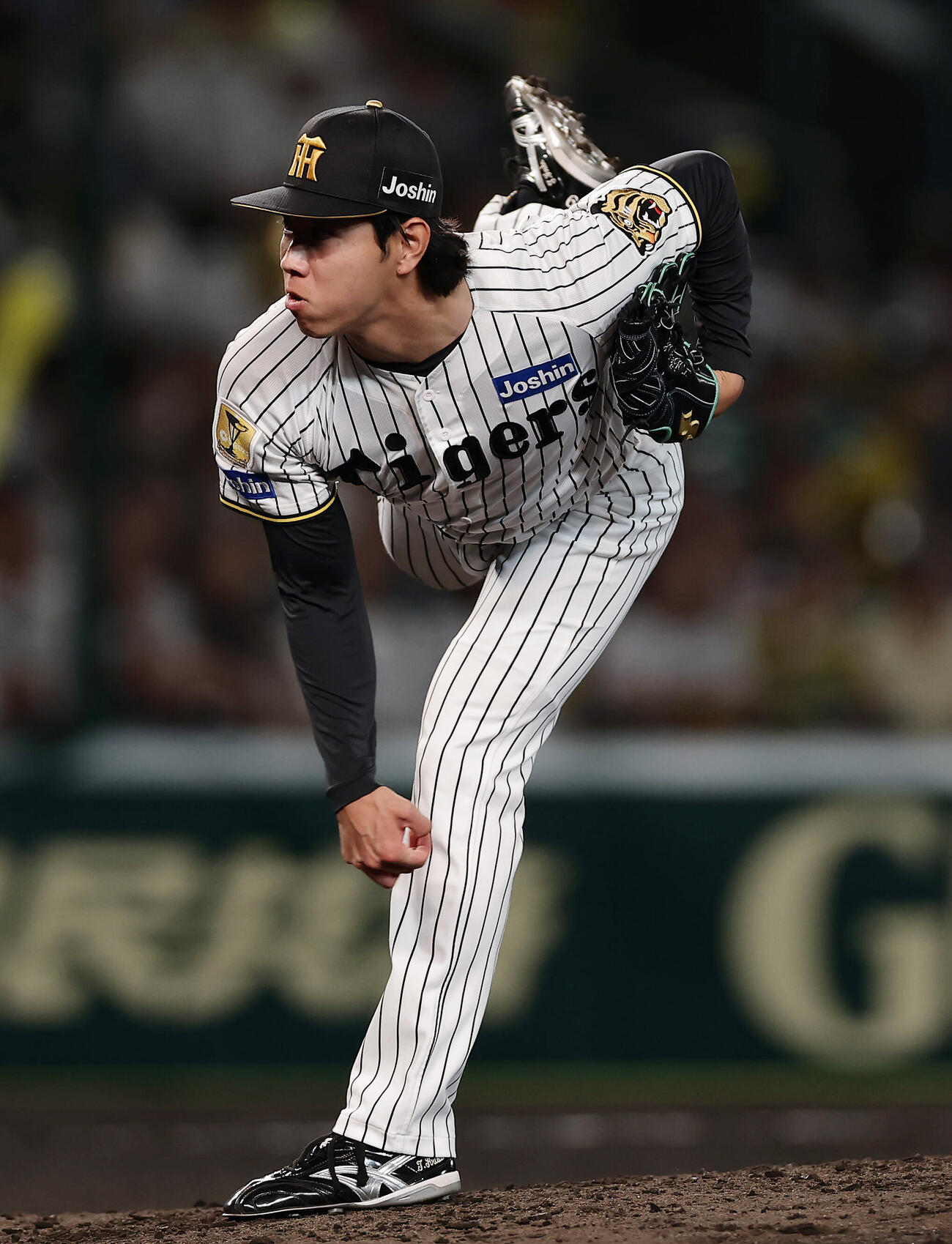 阪神対ヤクルト　阪神2番手の工藤泰成（撮影・前田充）