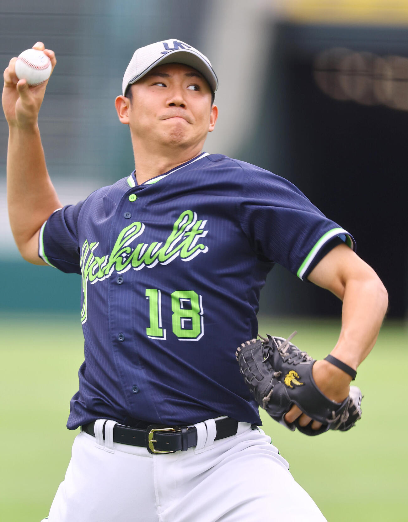 ヤクルト奥川恭伸（2026年6月23日撮影)