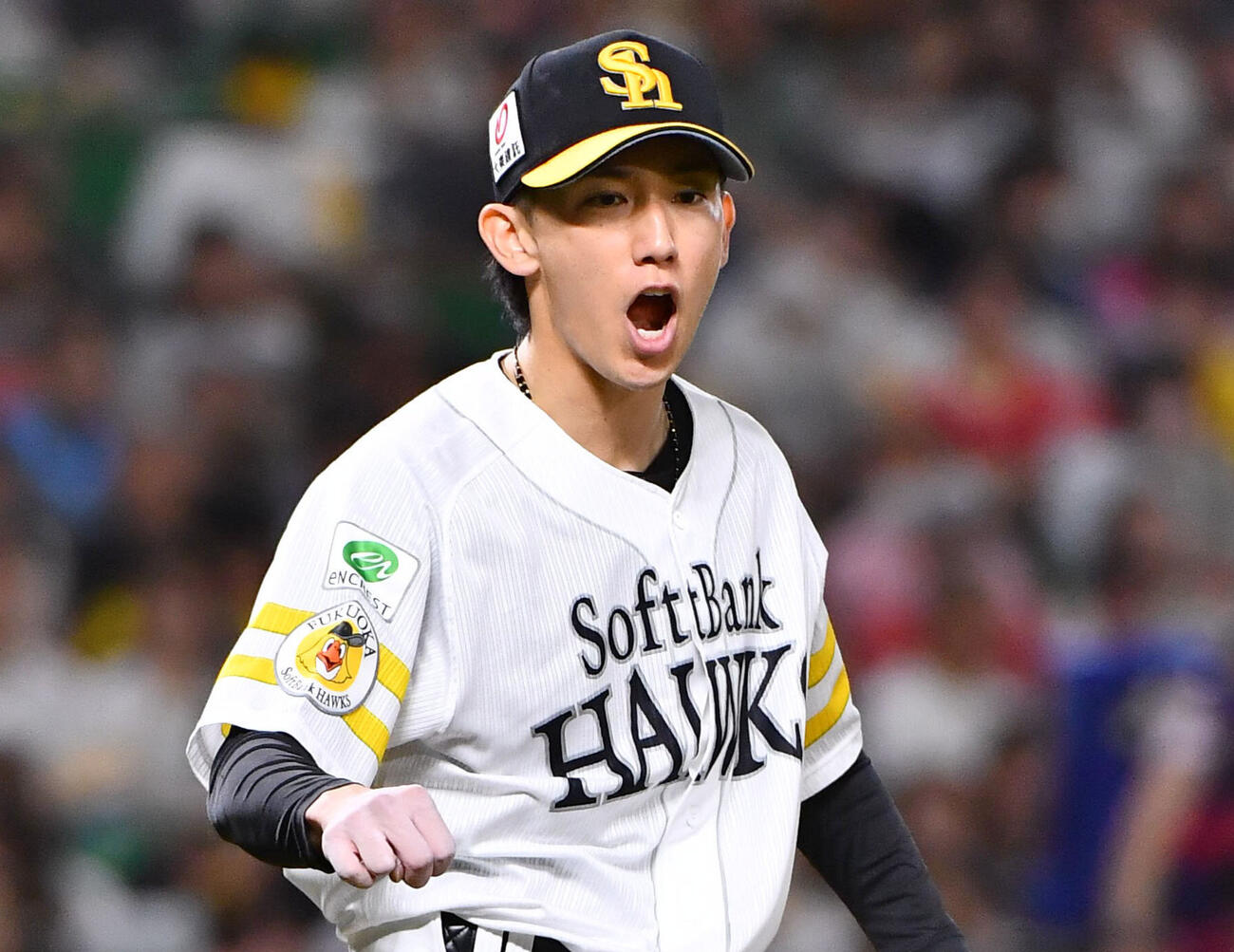 ソフトバンク大津亮介（2026年撮影）