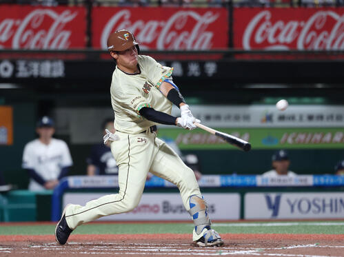 日本ハム】奈良間大己の適時打から勝利「何とか1勝できて良かった