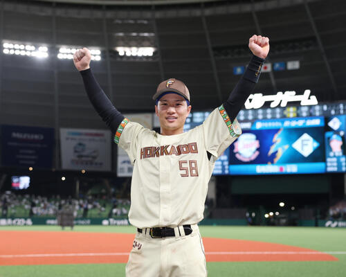 こんな人】日本ハム奈良間大己は素敵な“ギャップ”の持ち主 ロッカー