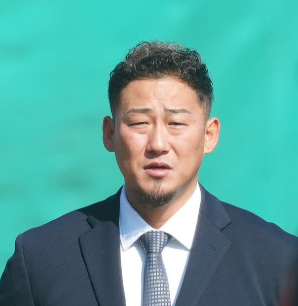 中田翔氏（2026年撮影）