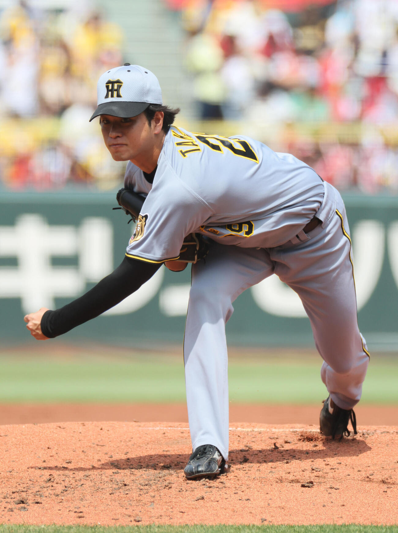 広島対阪神　阪神先発の高橋遥人（撮影・加藤孝規）