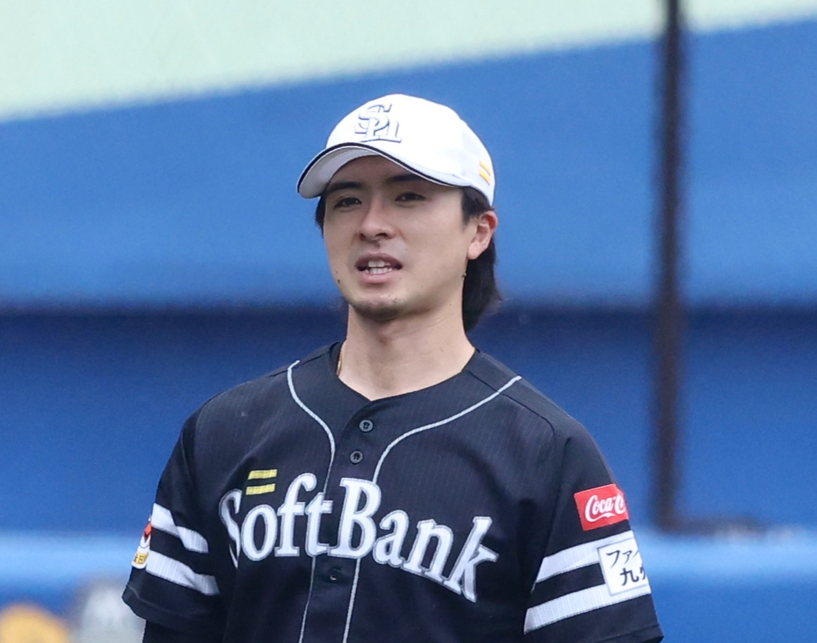 ソフトバンク上沢直之（2026年6月撮影）