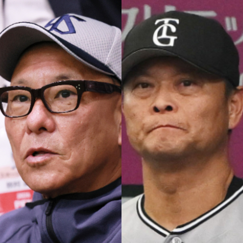 83年ドラフト同期同学年の池山監督と橋上監督