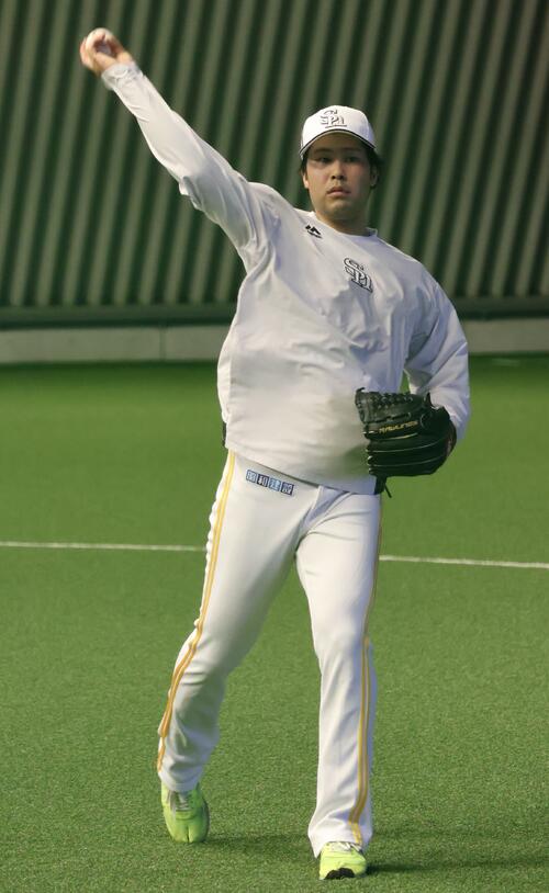 ソフトバンク】藤井皓哉5分間ネットスロー「術前よりよくなるように