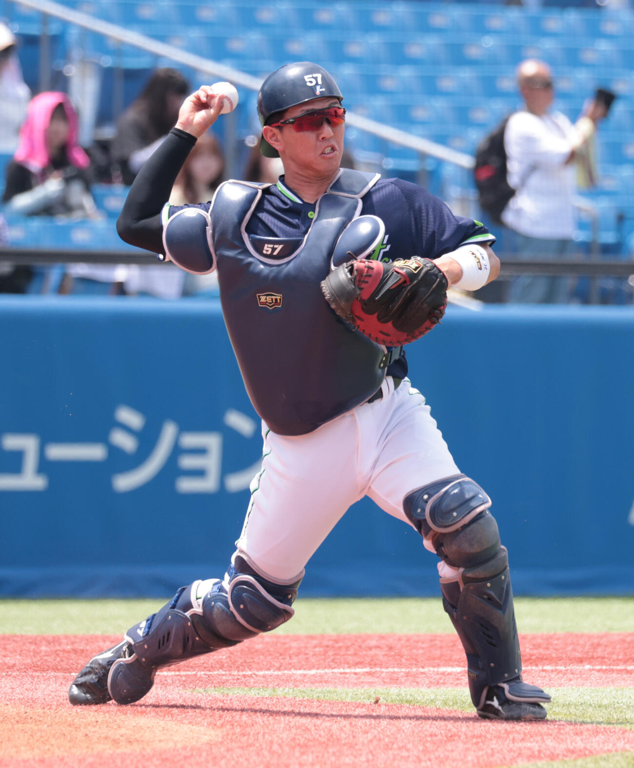 ヤクルト矢野泰二郎（2025年7月撮影）