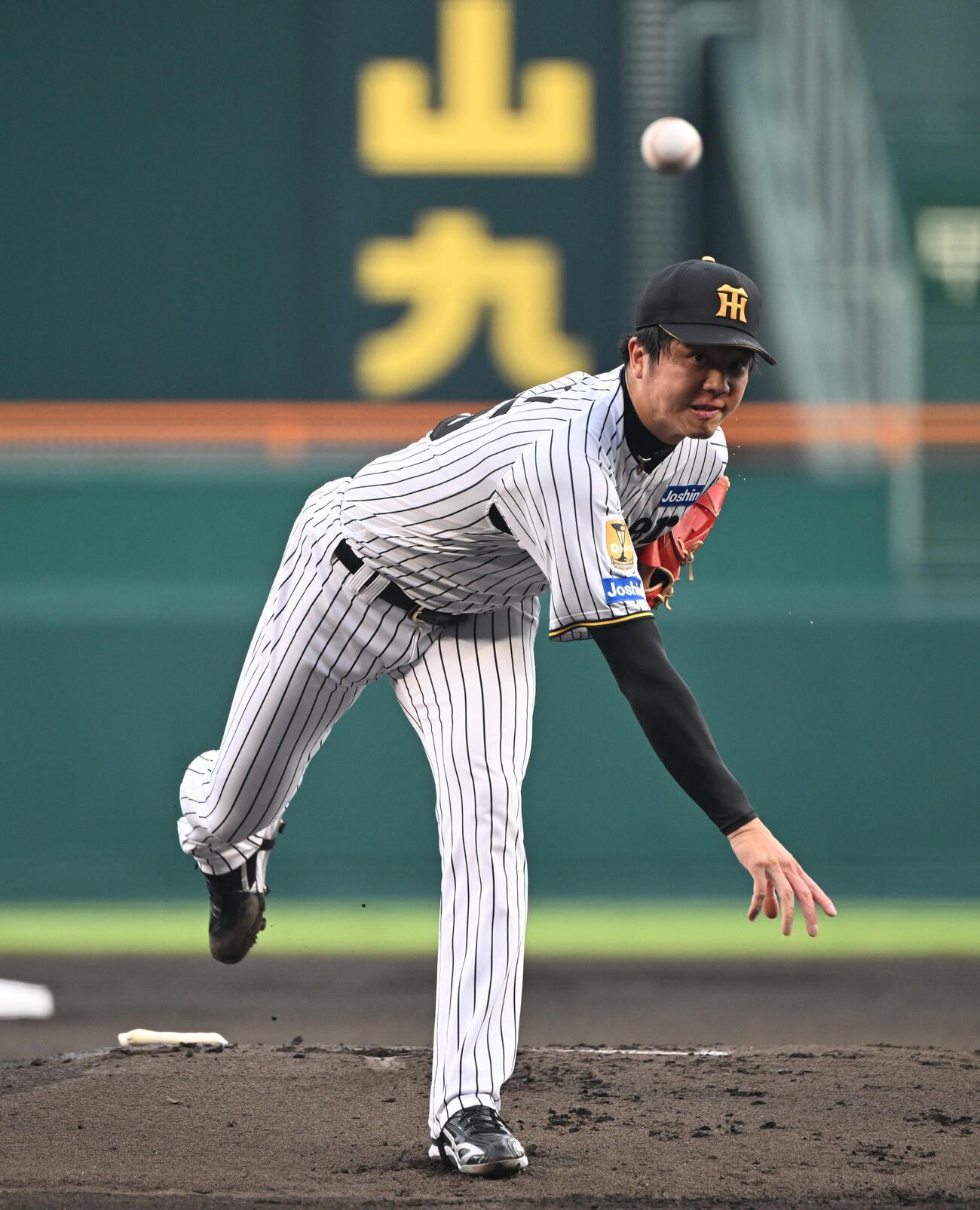 阪神対中日　先発する阪神才木浩人（撮影・和賀正仁）