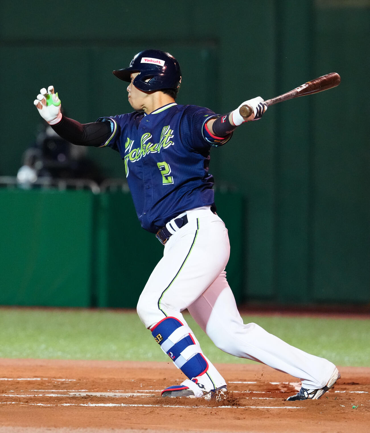 巨人対ヤクルト　6回表ヤクルト1死二、三塁、古賀優大の二ゴロの間に1点あげる