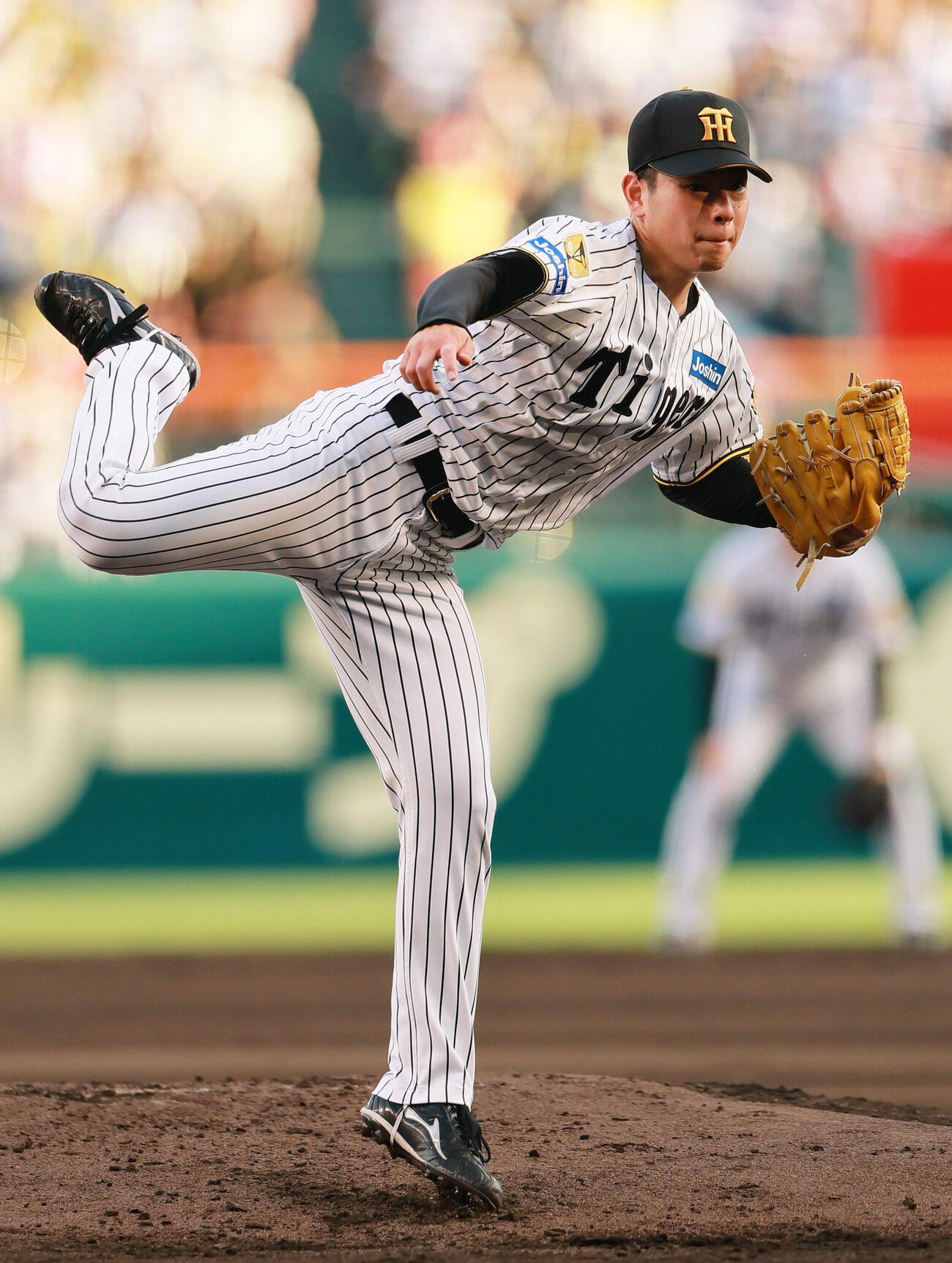 阪神対中日　阪神先発の下村海翔（撮影・上山淳一）