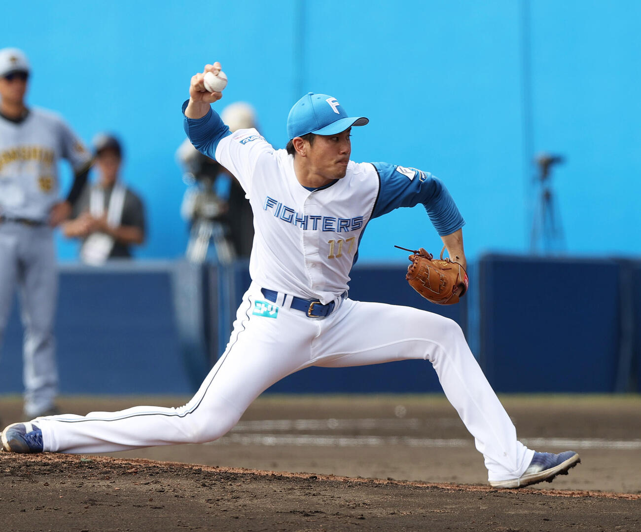 日本ハム宮内春輝（2026年2月撮影）