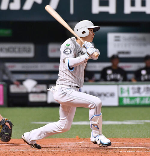 ソフトバンク】川瀬晃が適時三塁打「ギータさんが同点打、そのいい流れ