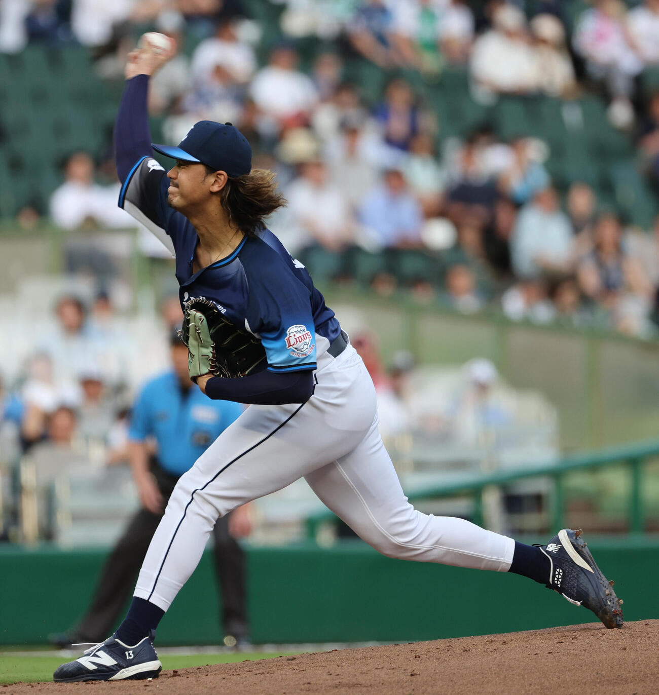 オリックス対西武　西武先発の高橋光成（撮影・西尾就之）