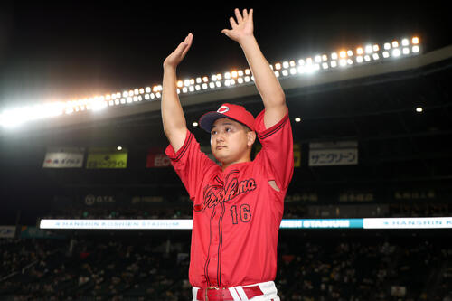 【広島】森翔平７回７奪三振１失点で待望の初勝利、５時間21分の翌日、移動日ゲームに投打で圧倒
