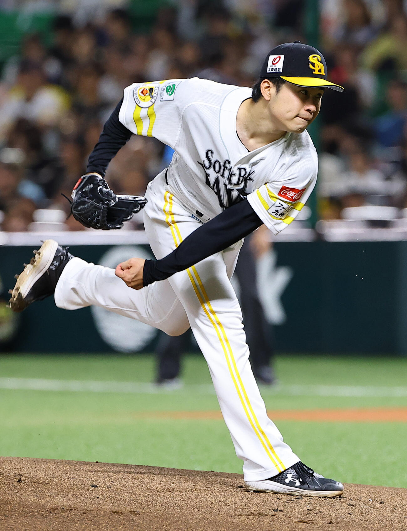 ソフトバンク松本晴（2026年6月10日撮影）
