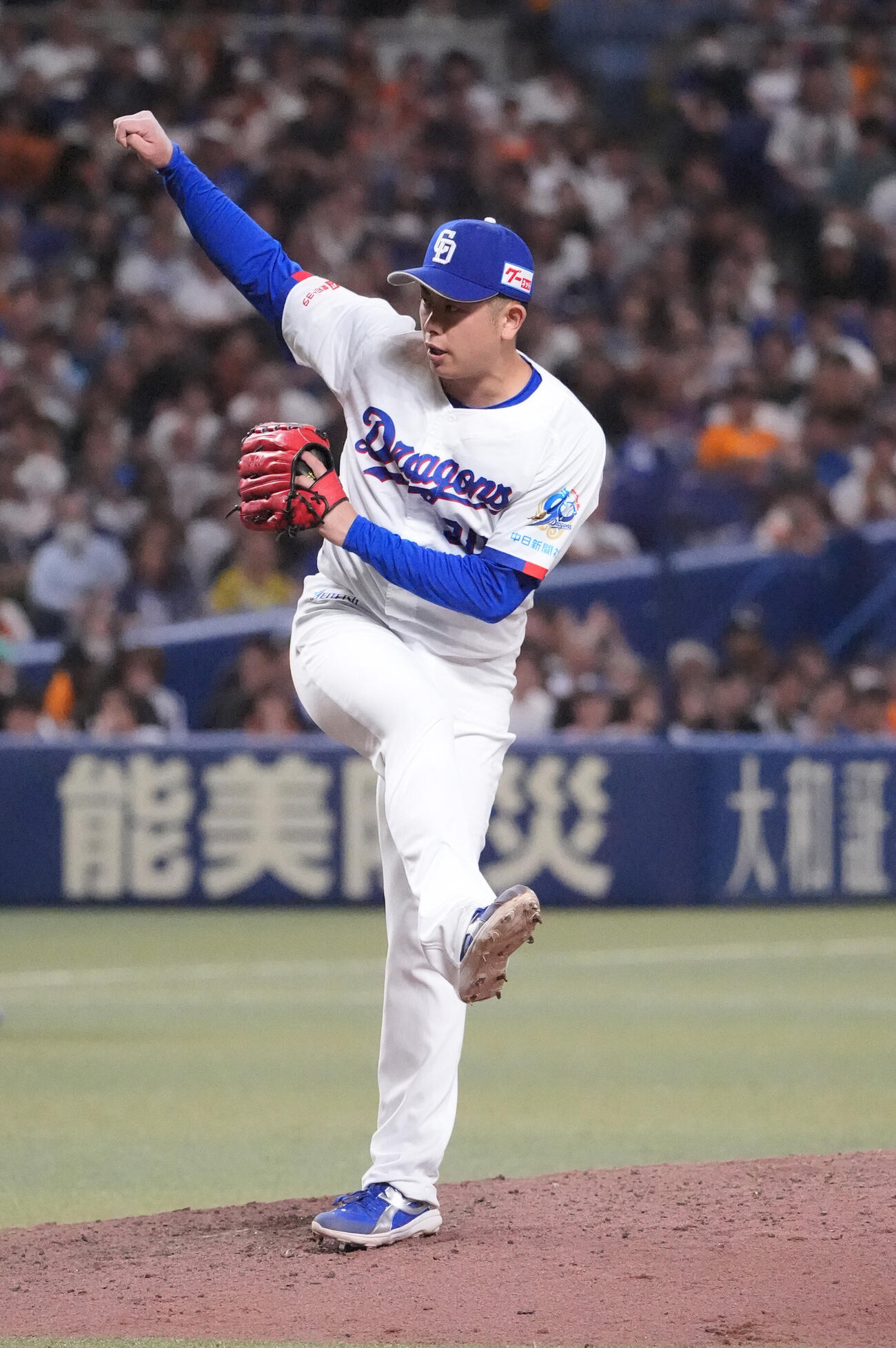 中日松山晋也（2026年7月撮影）