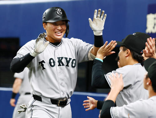 巨人】高卒5年目笹原操希のプロ初弾で連敗ストップ、井上温大は7回無
