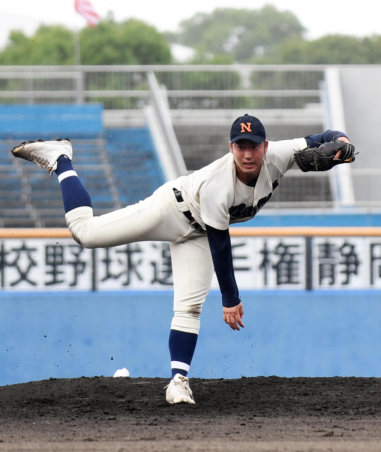 沼津東対静岡農　沼津東先発の近藤