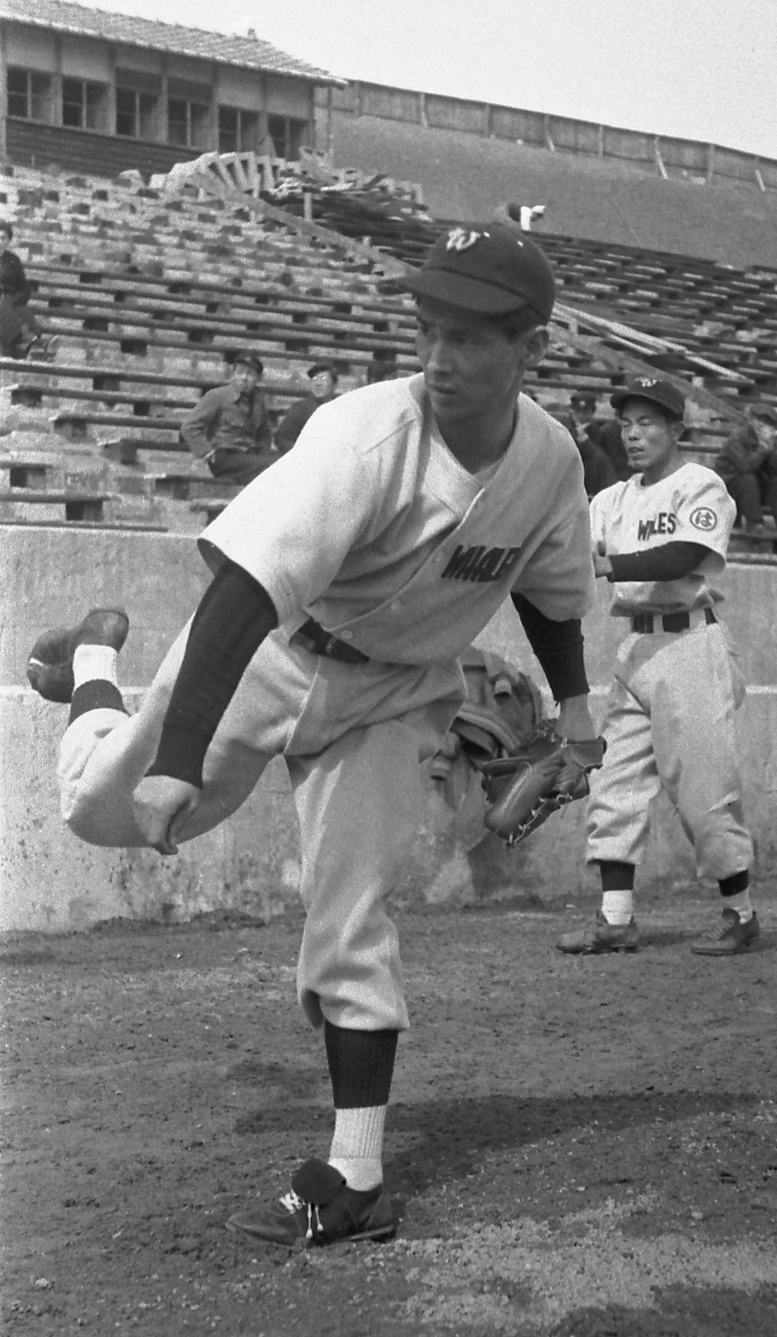 大洋の今西錬太郎さん（1950年2月22日）