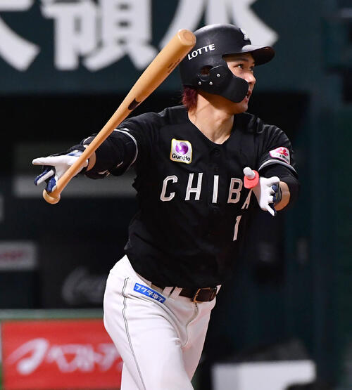 ロッテ藤原恭大(2026年7月撮影)