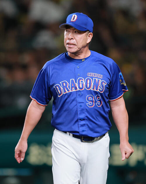 中日井上監督(2026年7月撮影)