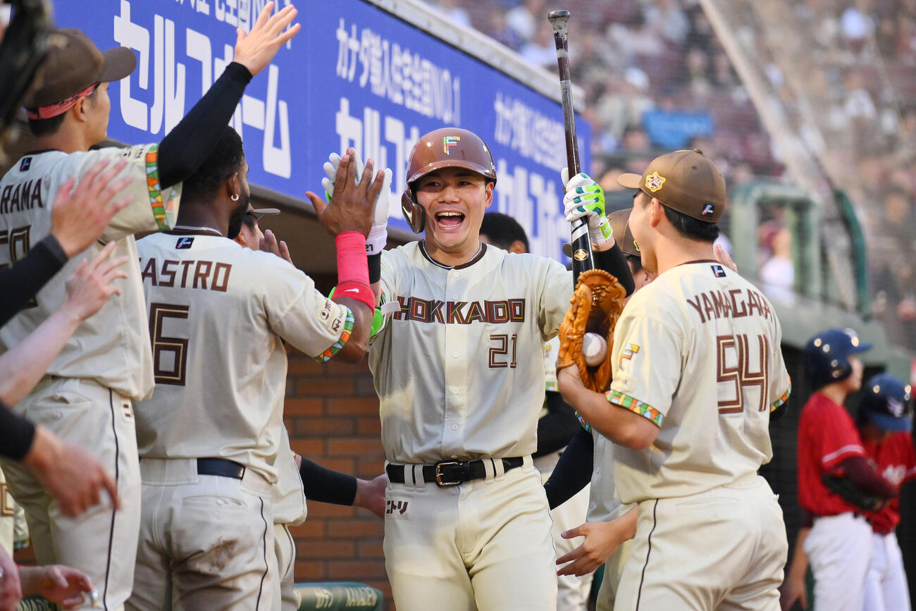日本ハム清宮幸太郎（2026年7月撮影）